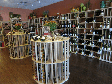 Commercial Wine Racks Made from Wood