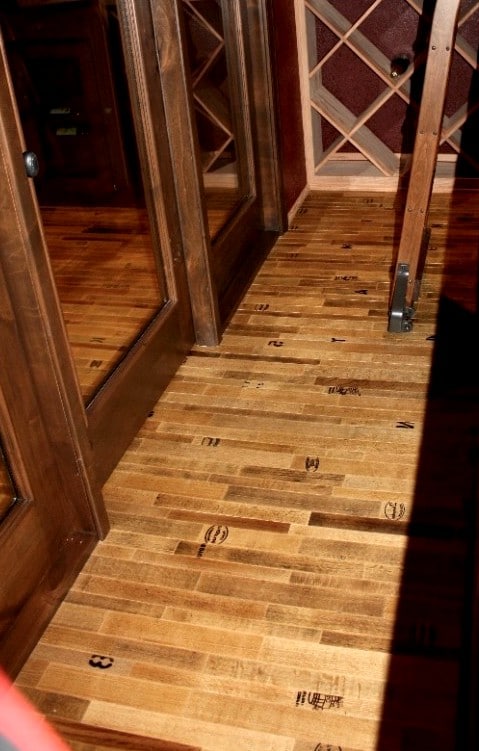 Cooperage-Wine Cellar Flooring by San Diego Builders