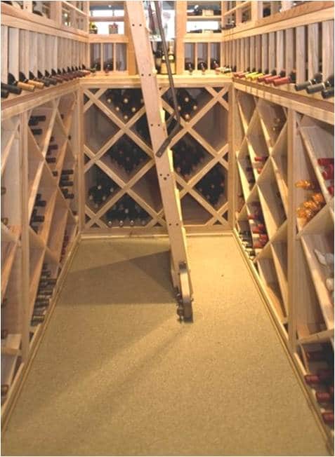 Cork Wine Cellar Flooring