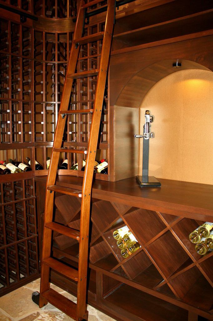 Mahogany Wine Racks San Diego Wine Cellar Design