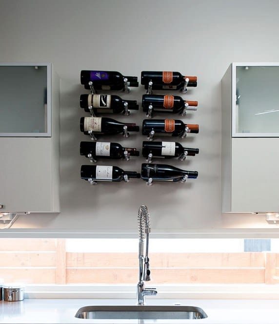 Vino Pins Wine Racks Mounted on the Wall