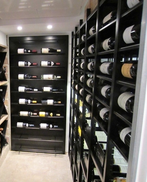 Modern Wine Display with Degré 12 Classic Wine Racks