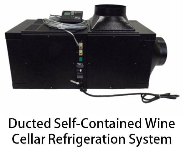 Ducted Self-Contained Wine Cellar Refrigeration System