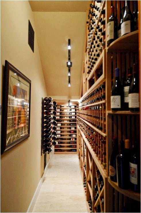 San Diego Custom Residential Wine Cellar Refrigeration Project