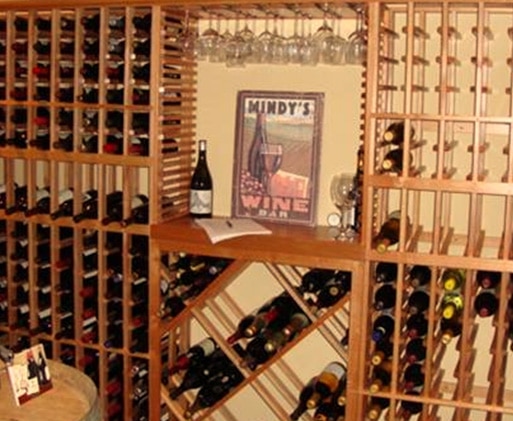 Custom Wine Racks with Designed and Installed by Coastal Custom Wine Cellars California San Diego
