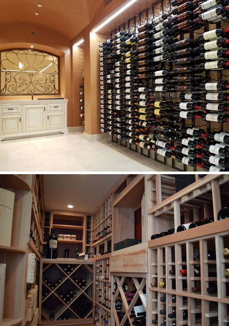 Eye-Catching Residential Wine Cellar Design by San Diego Experts