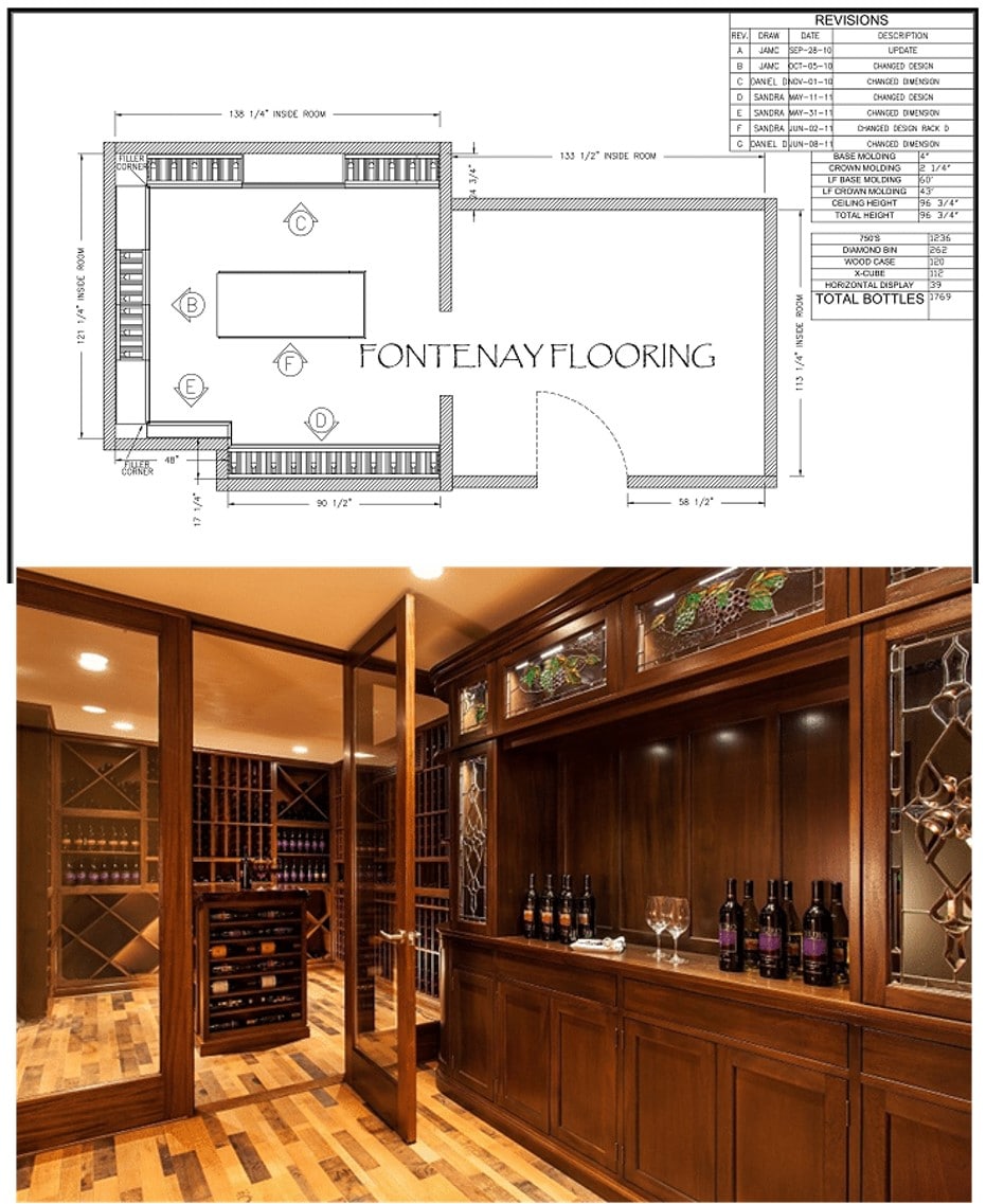 Unique Wine Cellar Design by Custom Wine Cellars San Diego