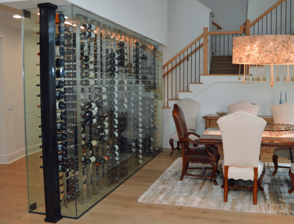 Luxurious Modern Home Wine Cellars in Carmel Valley