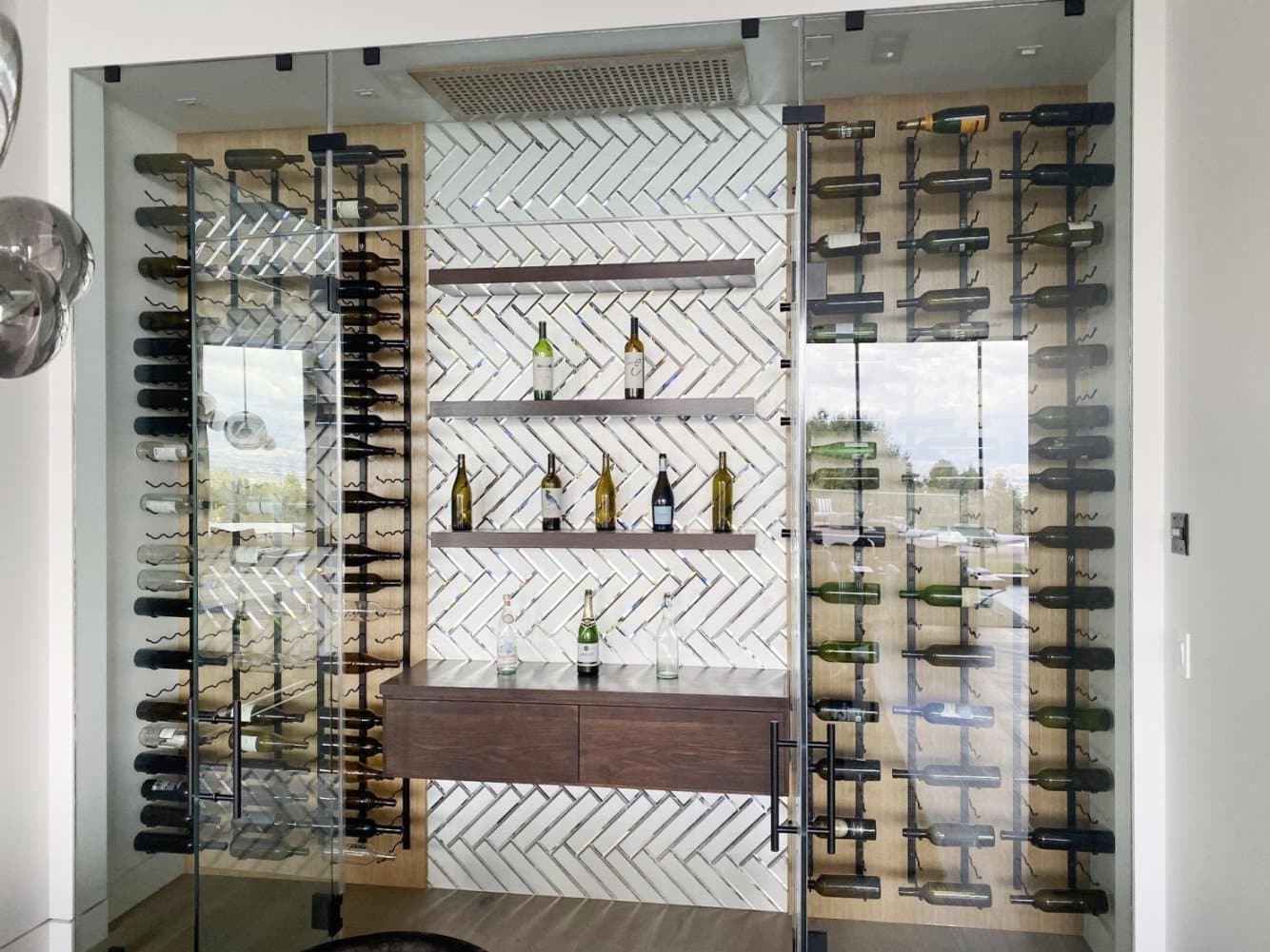Exceptional Closet Custom Wine Cellars Project by San Diego Experts 