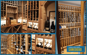 Wooden custom wine racks