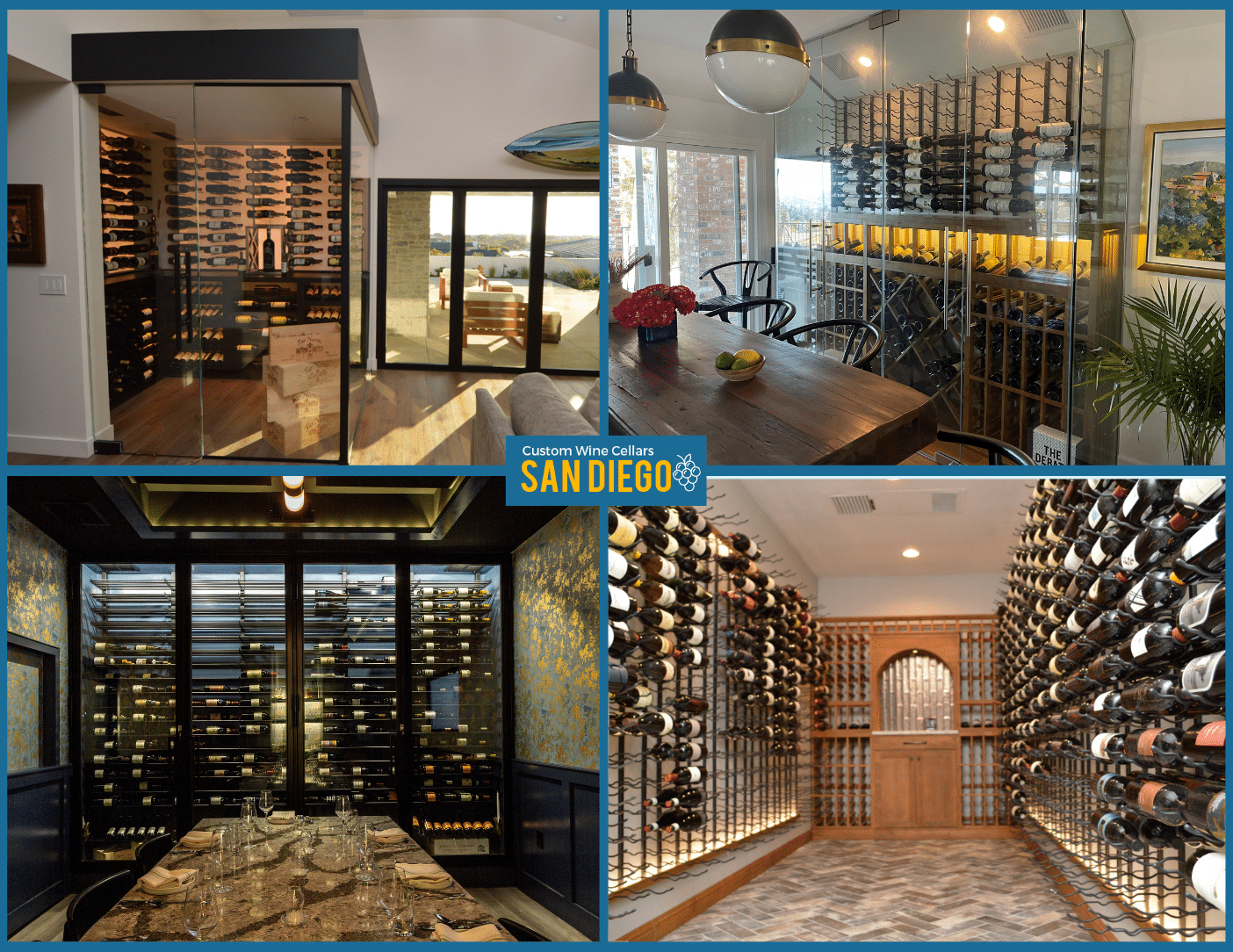 Contemporary Wine Displays in San Diego