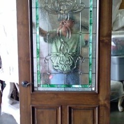 Stained Glass Door