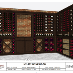 5 - 3D Design of Wooden Wine Racks in San Diego 3D Design of Wooden Wine Racks in San Diego