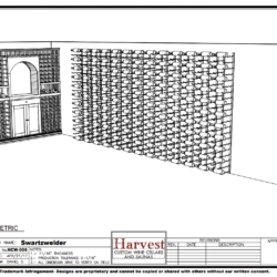 3D Plan for Closet Wine Cellar Project Isometric View 3D Plan for Closet Wine Cellar Project Isometric View