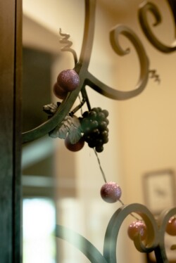 11 - Wine Cellar Door with Glass Frame Wine Cellar Door with Glass Frame