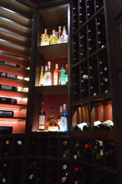 8 - Wine Cellar Lighting with Wine Collections traditional home wine cellar with wooden wine racks